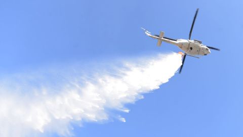 Imagen de archivo de un incendio forestal