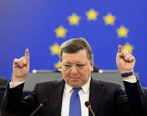 Barroso dio ayer su último discurso ante la Eurocámara.