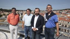 Representantes municipales de M�xico fueron recibidos en el consistorio lalinense por Cu��a. 