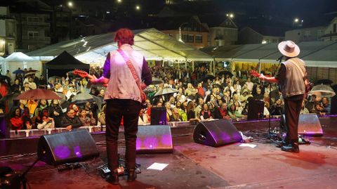 Uno de los conciertos de la Festa do Mar en Combarro