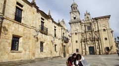 Imagen de archivo del monasterio de San Salvador de Lourenz�