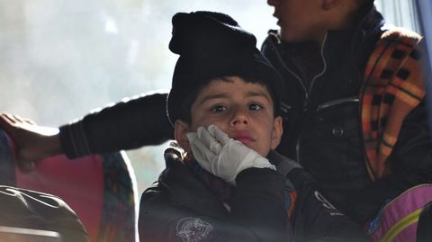 Refugiados en Sentilj, Eslovenia