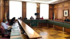 Junta de portavoces celebrada el pasado 11 de mayo, primera presencial tras el estado de alarma