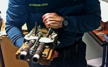 En ocasiones, se decomisan armas de fuego de factura artesanal.
