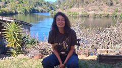 La bailarina y core�grafa Carlota P�rez en su residencia del lugar de Pincelo, en la Ribeira Sacra.