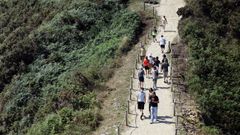 La experiencia de los turistas en la pasarela vicedense