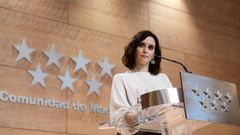 Isabel D�az Ayuso, presidenta de la Comunidad de Madrid