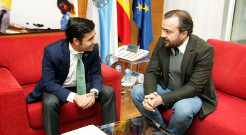 Tanto Cu��a como Gonz�lez Casares subrayaron la receptividad de Rey Varela a sus propuestas.
