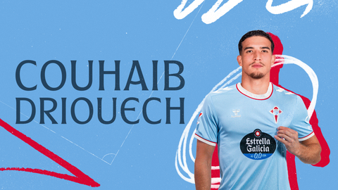 El nuevo jugador del Celta Couhaib Driouech.