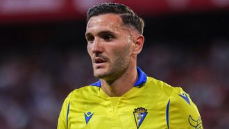 Lucas P&eacute;rez, en un partido con el C&aacute;diz
