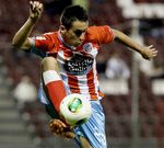 Iago D�az realiza un control.