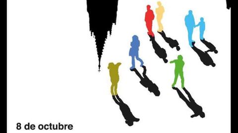 Un detalle del cartel anunciador de la Noche Blanca de Oviedo 2016