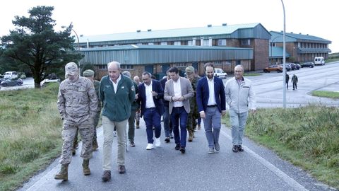 INAUGURACION DEL BOSQUE DEFENSA-IBERDROLA EN LA ESTACION DE VIGILANCIA AEREA EVA 10 DEL BARBANZA