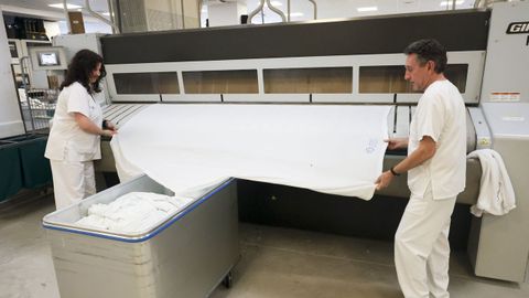 La lavander�a cuenta con m�quinas industriales de autoplanchado y autodoblado que ahorran mucho tiempo. 