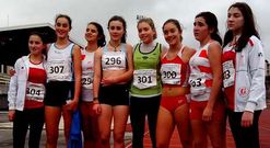 El equipo de A Silva tuvo en Menc�a Pena (304) y Alba Mallo (�ltima derecha) a las destacadas en Lugo.