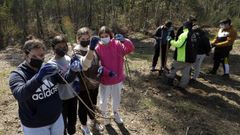 Reforestaci�n en el entorno de las m�moas de Leiro por Amicos