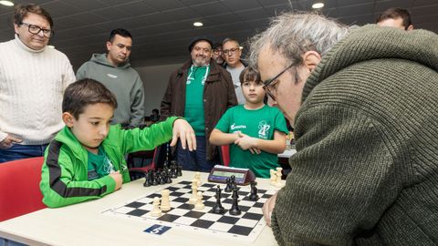 El joven Roi Bello fue el mejor sub-18 del O Toque Xiria con solo seis aos