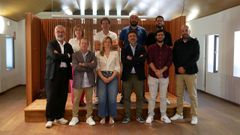 Asistentes al acto de cierre del Plan de Sostenibilidad Tur&iacute;stica en Destino de O Carballi&ntilde;o.