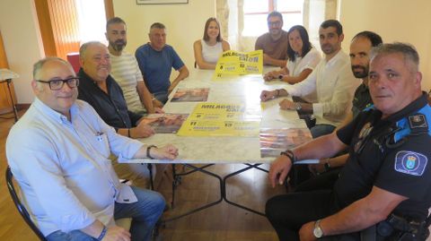 Iglesia, Concello, comisi�n y fuerzas de seguridad, en la rueni�n mantenida 