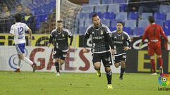 Varela celebra su gol frente al Zaragoza