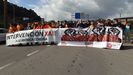 Protesta de los trabajadores de Alu Ibrica