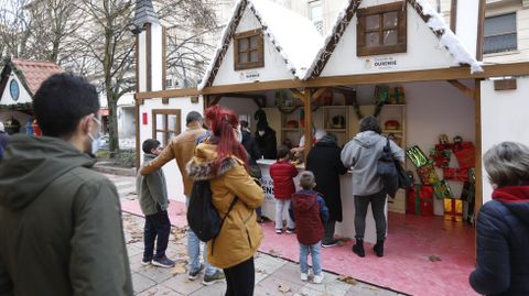 Talleres de manualidades de Navidad en el parque de San Lzaro