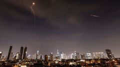 Misiles interceptados por el Ej�rcito israel� sobre Teher�n