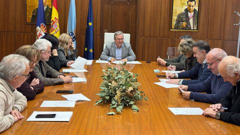 Reuni�n de la Junta de Gobierno de la Diputaci�n de Ourense.