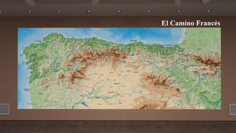 Mapa de Retos en el Camino.