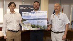 Presentaci�n ayer en el Concello de Cerceda de la primera regata Coventina Renovables.