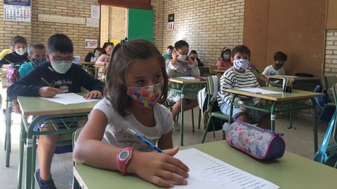 Vuelta al cole en el CEIP Prez Viondi de A Estrada