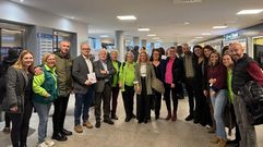 Mesa en el CHUO por el Da de la Diabetes.