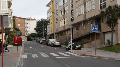 Calle Vasco D�az Tanco, en Ourense.