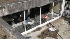 Okupas en una vieja cafeter�a de O Castro