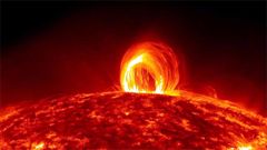 El Sol expuls� dos llamaradas de la categor�a m�s alta