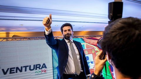 Andre Ventura, l�der del partido de ultraderecha Chega!