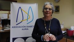 Paz G�mez del Valle presidente la Asociaci�n Diab�tica Auria