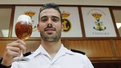 Un futuro sargento que es la ca�a