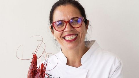 No�lia Jer�nimo, Algarve. Fue elegida Chef del A�o por la publicaci�n �Boa Cama Boa Mesa� y premiada con el Tenedor de Plata.