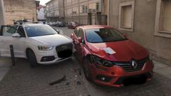 Accidente en la calle Paco Maa��n