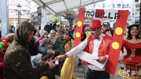 Gran animación en el desfile infantil de Lugo