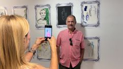 Maris� Miranda convierte a 60 vecinos de Valdeorras en ilustraciones de moda