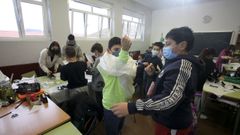 Preparativos para el Carnaval en Recimil