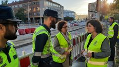 La subdelegada del Gobierno en A Coru�a present� la campa�a este lunes en las obras del Sol y Mar