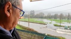 Desbordamiento del rio Basteiro y Belelle