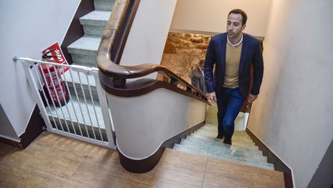 Casa de Horta, una de las viviendas más exclusivas de la comarca, nos abre sus puertas.Las escaleras que conducen al piso superior también son las originales