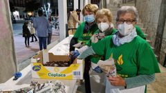 Festa da Casta�a del Concello de Burela en la Praza da Mari�a