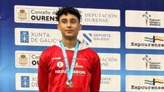 Bruno Castro, atleta ferrolano