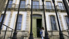 Fachada principal del Seminario de Lugo