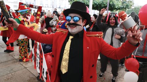 Gran animación en el desfile infantil de Lugo
